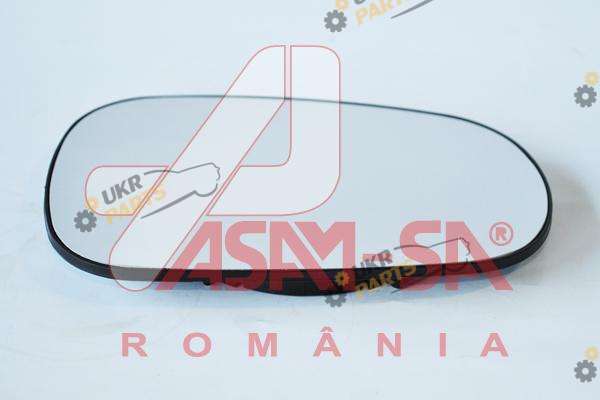Стекло наружного зеркала ASAM 30347