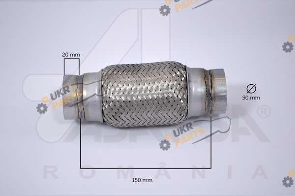 Гофра выхлопной системы ASAM 60096