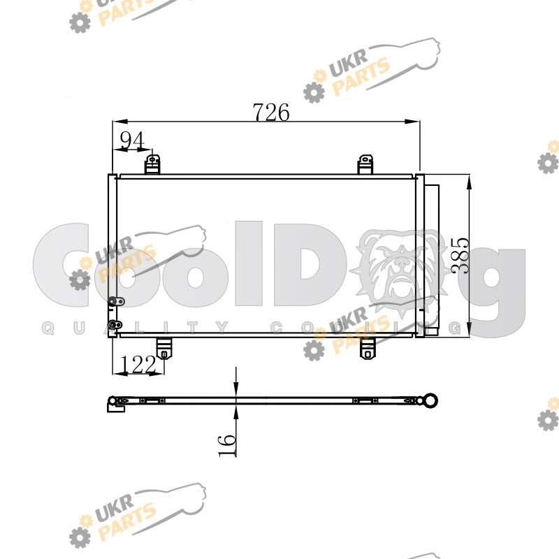  CoolDog DA-TO-810