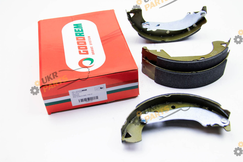 Тормозные колодки барабанные Goodrem RM0125