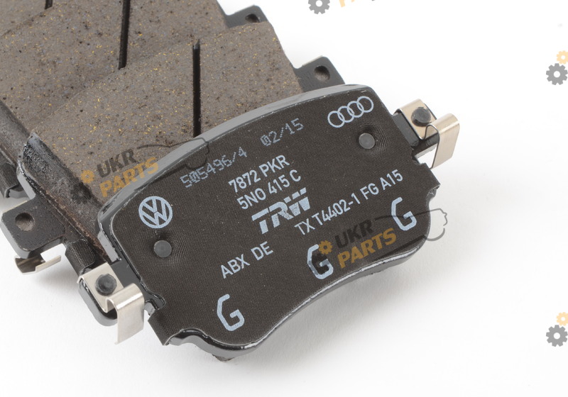 BREMSBELAG VAG 7N0698451A BREMSBELAG VAG 7N0698451A