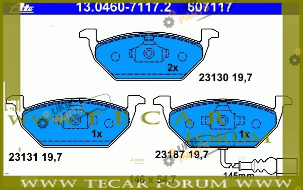  VAG 1J0698151D