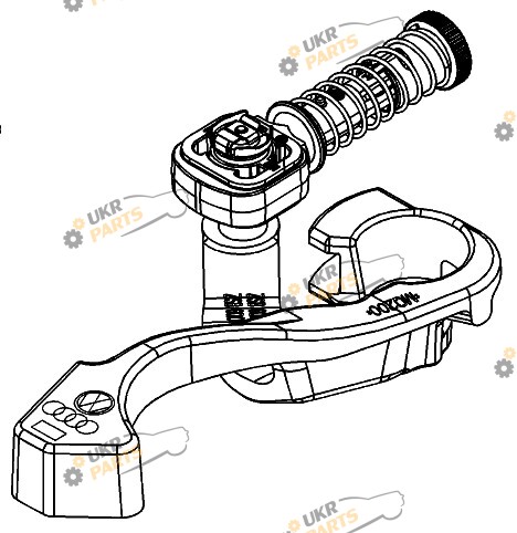 Трос КПП VAG 6Q0711046M