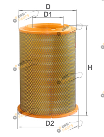 Воздушный фильтр Alpha Filter AF 0028