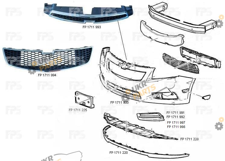  FPS FP 1711 900