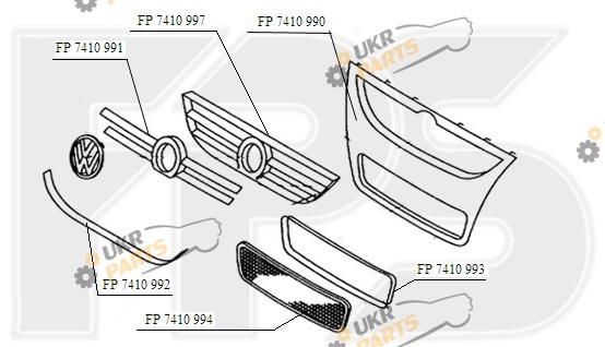  FPS FP 7410 990