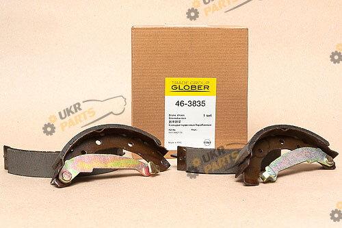 Тормозные колодки барабанные glober 46-3835