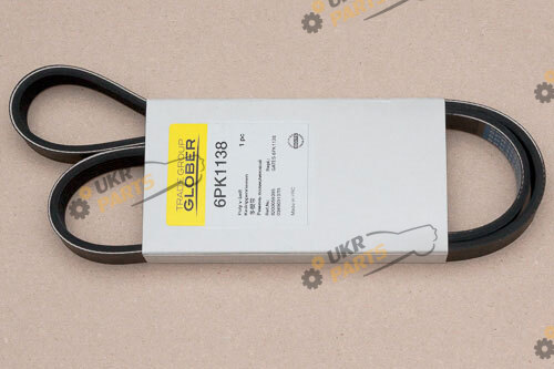 Поликлиновой ремень GLOBER 6PK1138