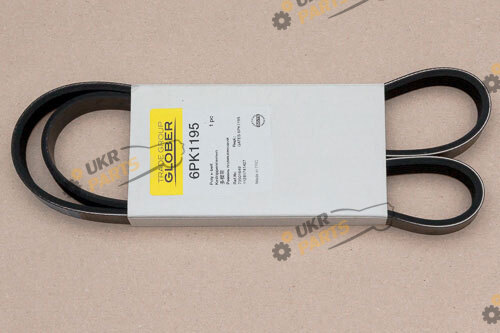 Поликлиновой ремень GLOBER 6PK1195