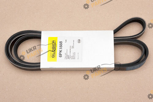 Поликлиновой ремень GLOBER 6PK1888