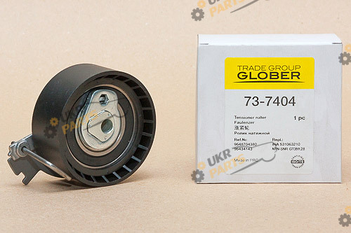 Натяжной ролик ремня ГРМ GLOBER 73-7404