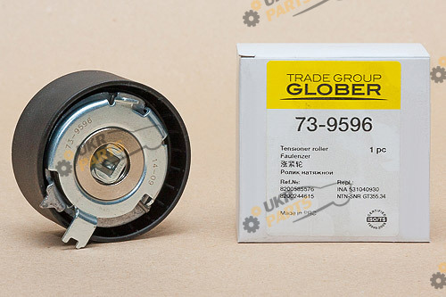 Натяжной ролик ремня ГРМ GLOBER 73-9596
