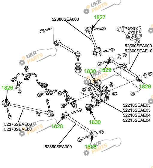 Сайлентблок рычага MetGum 1826