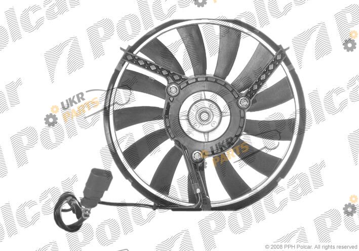 Вентилятор охлаждения двигателя Polcar 132423W1