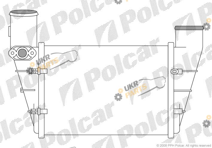 Интеркулер Polcar 1324J8-1