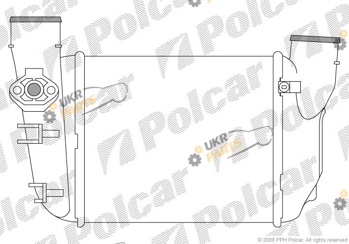 Интеркулер Polcar 1325J8-1