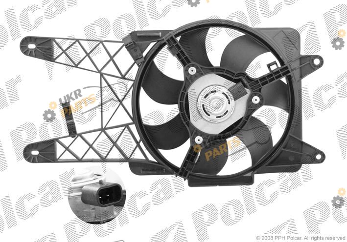 Вентилятор охлаждения двигателя Polcar 300223W1