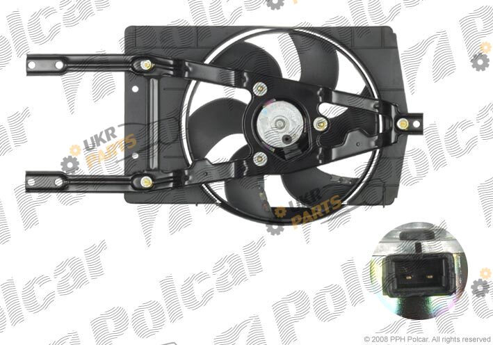 Вентилятор охлаждения двигателя Polcar 300223W2