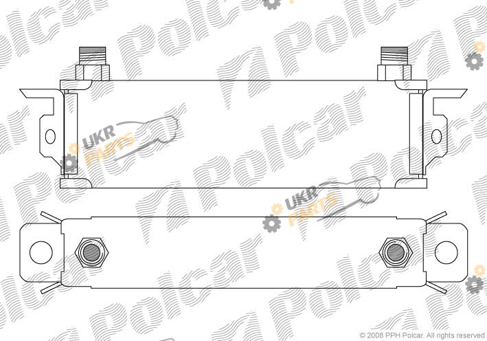 Масляный радиатор polcar 3016L81X