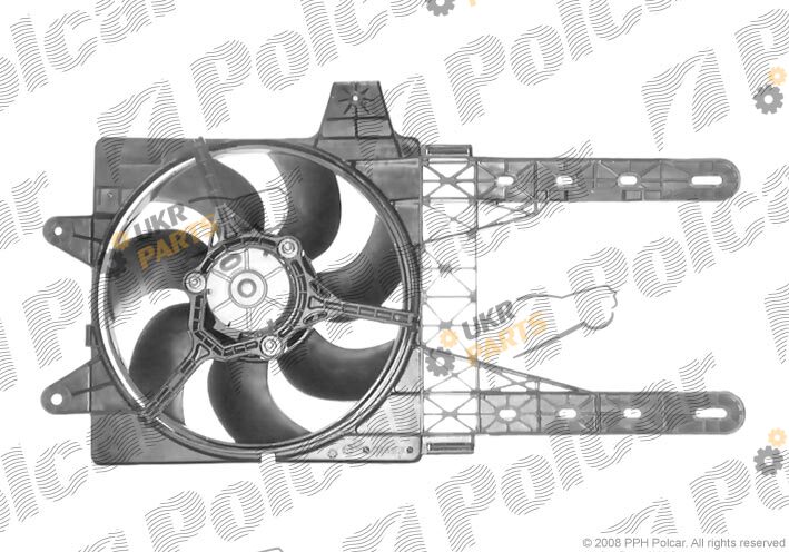 Вентилятор охлаждения двигателя Polcar 301723W2
