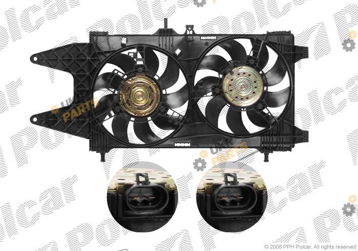 Вентилятор охлаждения двигателя Polcar 302223W5