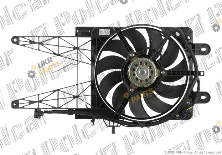 Вентилятор охлаждения двигателя Polcar 302223W6
