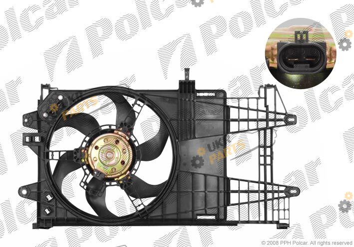 Вентилятор охлаждения двигателя Polcar 302323W2