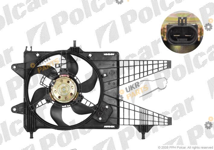 Вентилятор охлаждения двигателя Polcar 302323W4