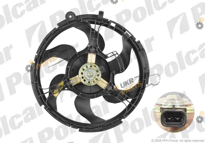 Вентилятор охлаждения двигателя Polcar 303023W1