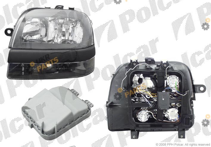 Основная фара Polcar 3040101C