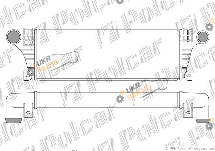 Интеркулер Polcar 3050J81X