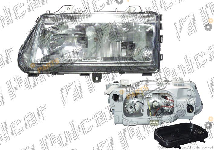 Основная фара polcar 306009-E