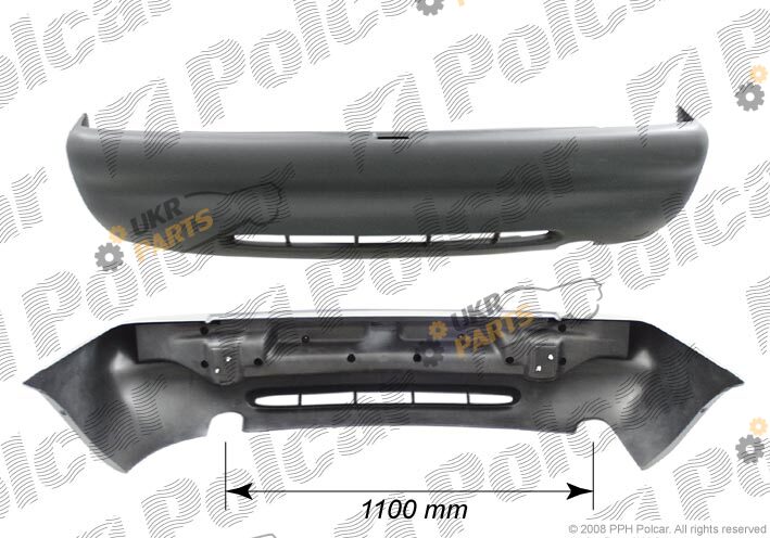 Бампер Polcar 320796