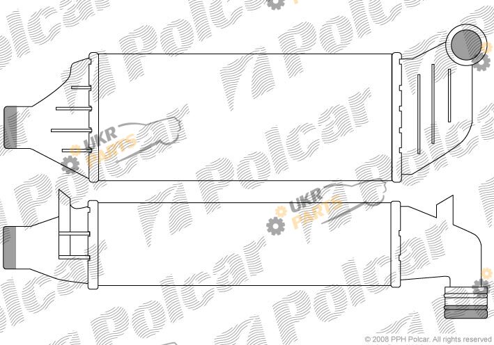 Интеркулер Polcar 3217J8-1