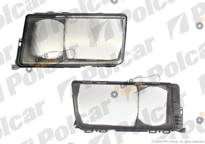 Рассеиватель, основная фара Polcar 500112-U