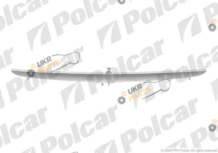 Облицовка / защитная накладка, облицовка радиатора Polcar 500505-3