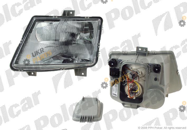 Основная фара Polcar 501210-E