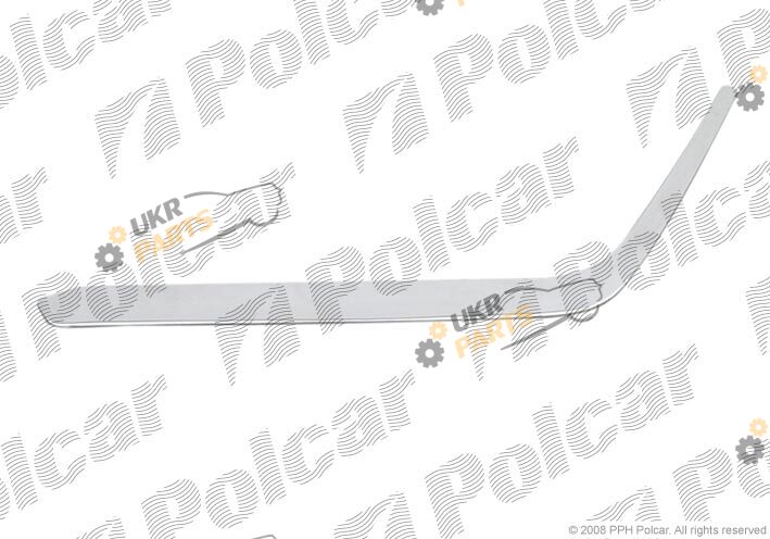 Накладка бампера Polcar 501407-5