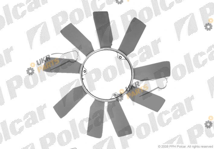 Крыльчатка вентилятора охлаждения двигателя Polcar 501423F1
