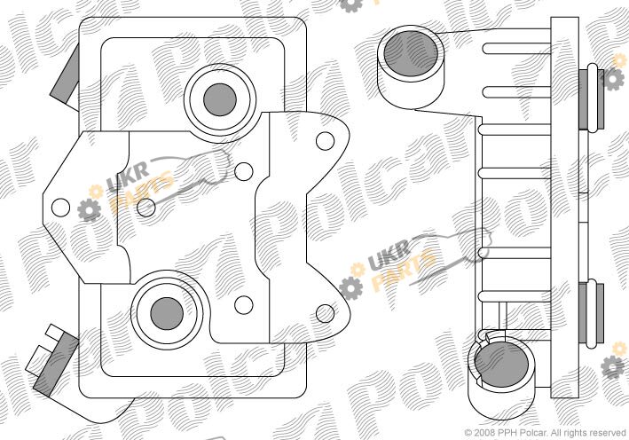 Масляный радиатор Polcar 5014L84X