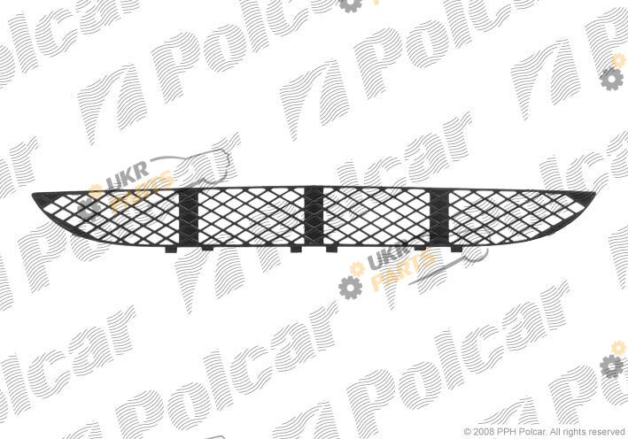 Решетка переднего бампера Polcar 501527