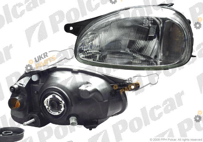 Основная фара Polcar 555509-E