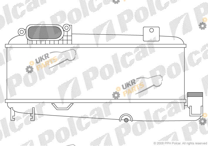 Интеркулер Polcar 5707J81X
