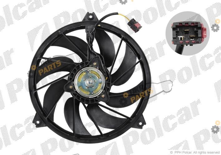 Вентилятор охлаждения двигателя Polcar 572323W3