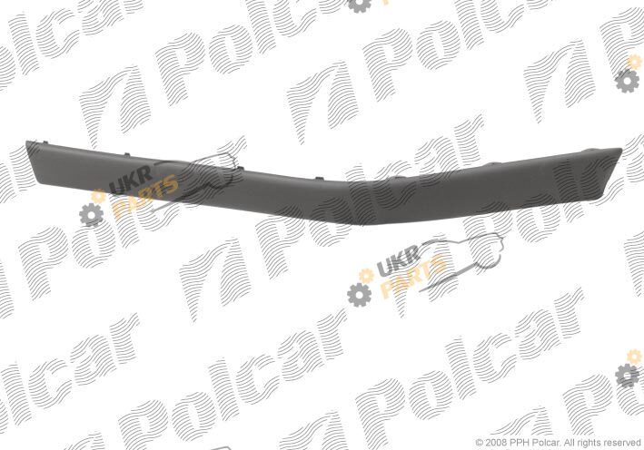 Накладка бампера Polcar 574607-5