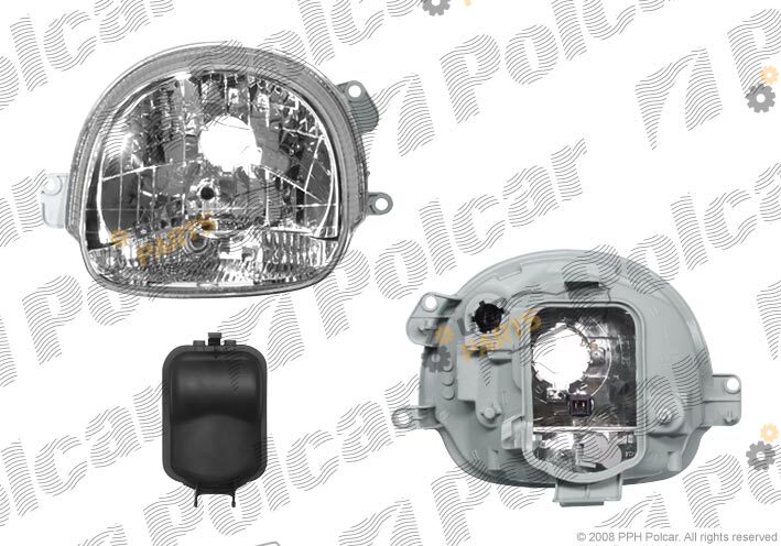 Основная фара Polcar 6004102E
