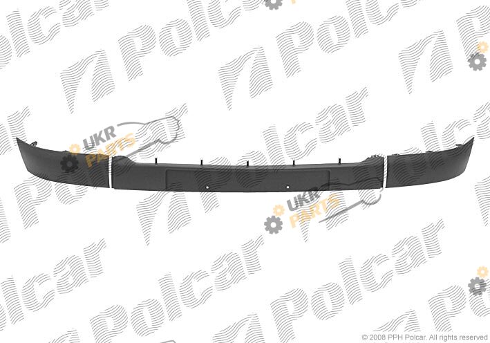 Накладка бампера Polcar 601607-4
