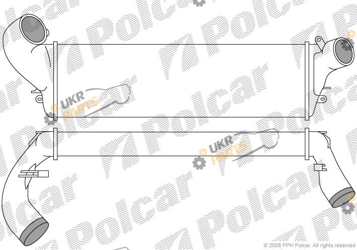 Интеркулер Polcar 6033J81X