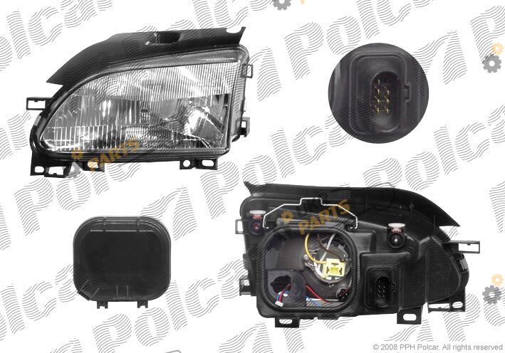 Основная фара Polcar 6705090E