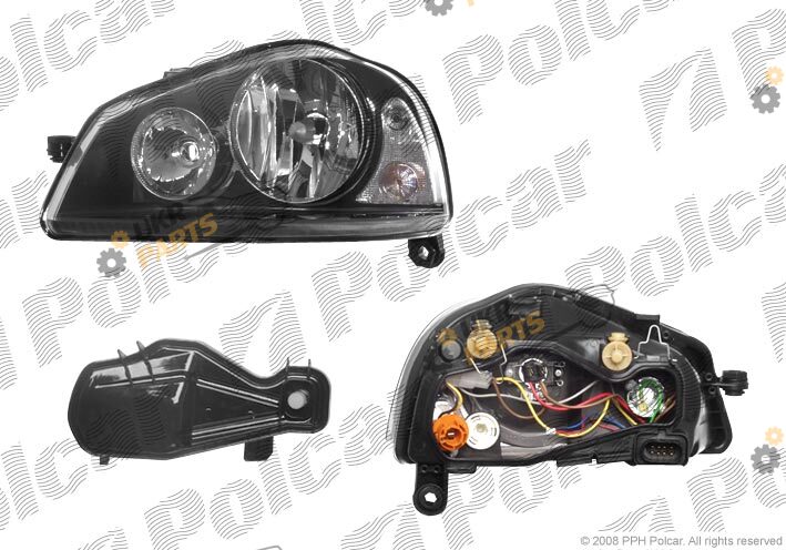 Основная фара Polcar 6706091E